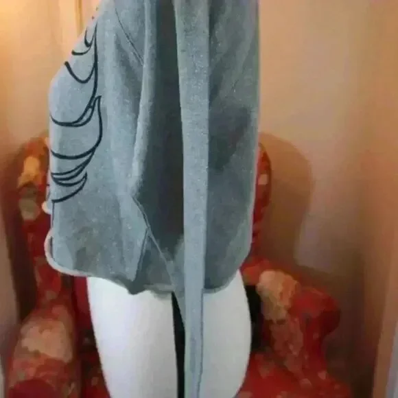 Disney Frozen Elsa Crop Top Sweater, Size M - Picture 8 of 13